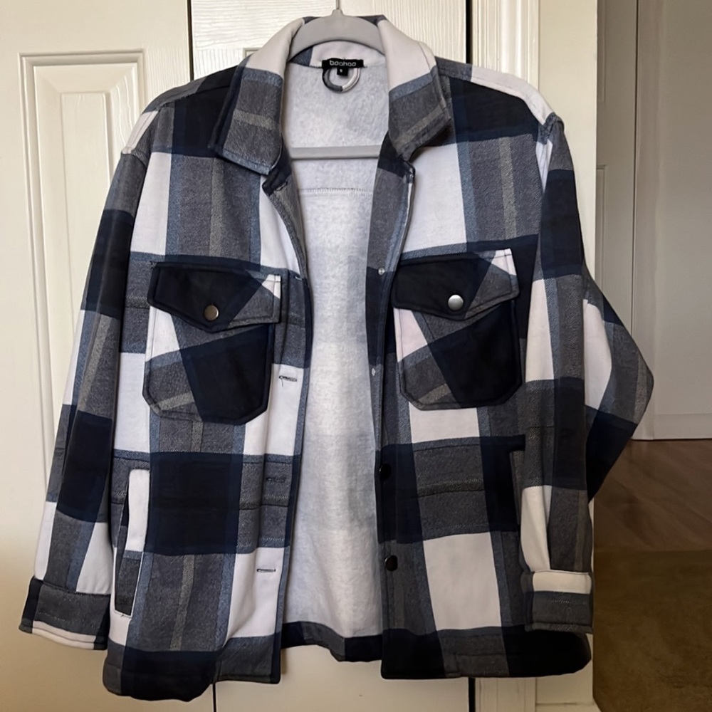 Boohoo Flannel Shacket